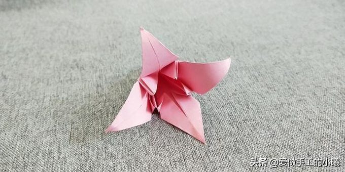 Hyacinth origami step-by-step diagram