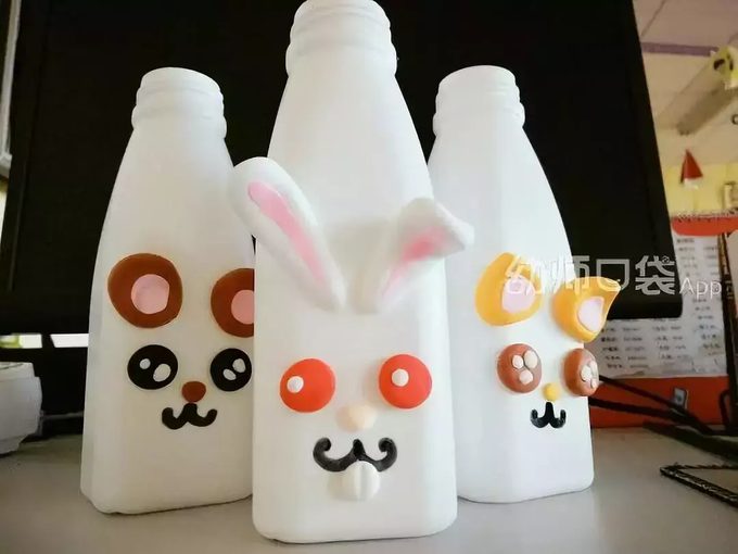 酸奶瓶手工制作