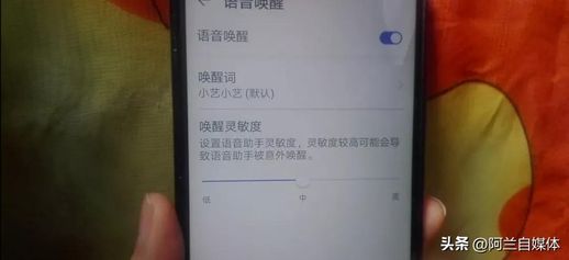 图 6: 启用语音唤醒